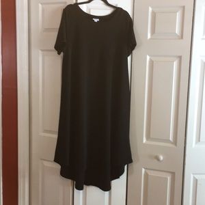 LuLaRoe 2X Black Carly Dress